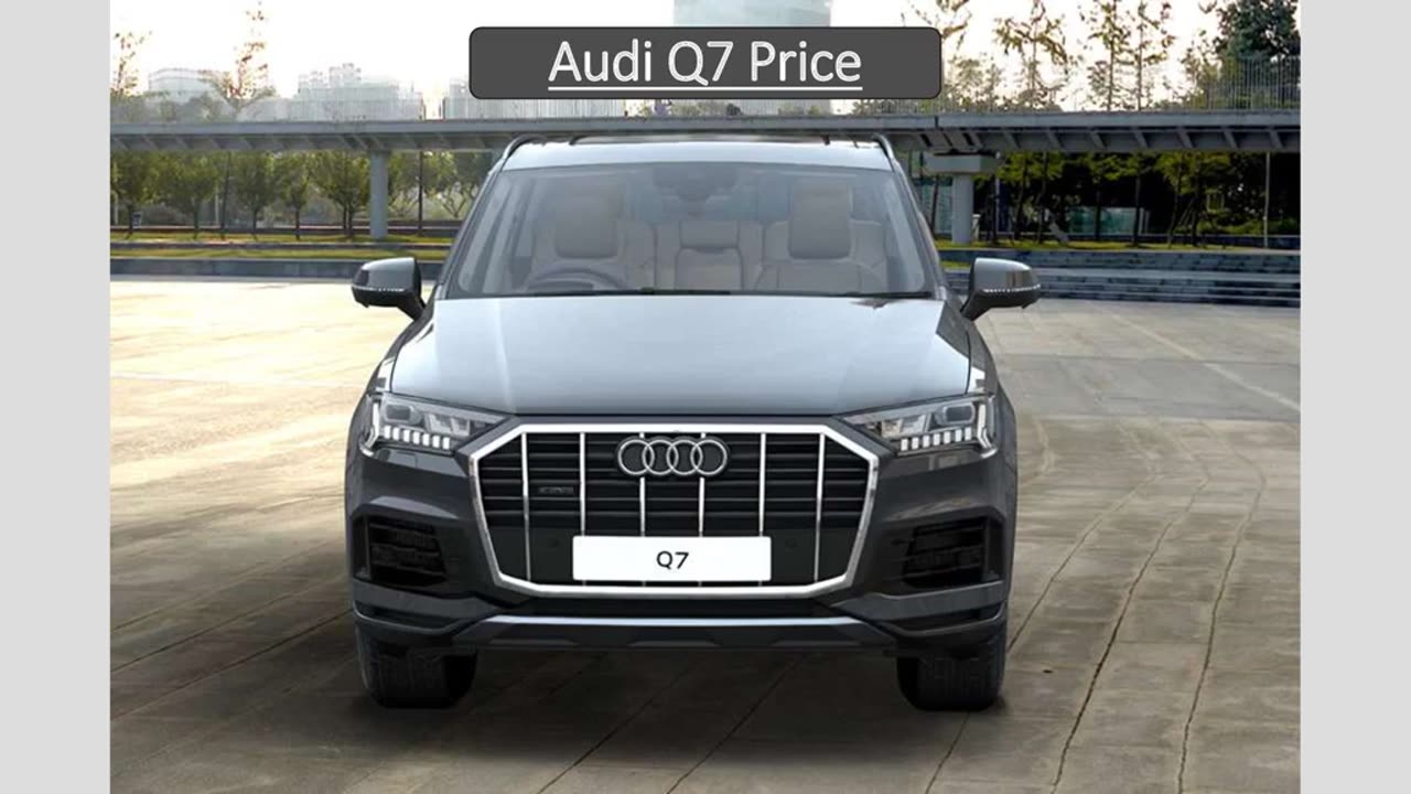 Audi Q7 on Road Price