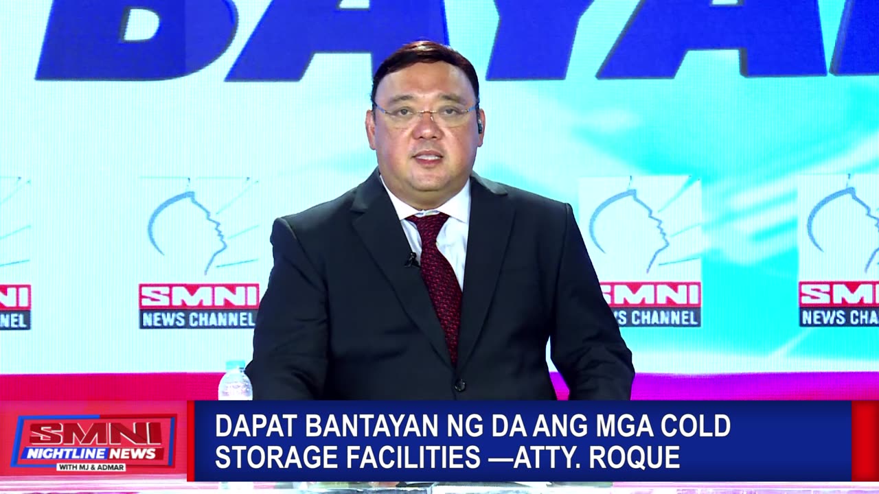 Dapat bantayan ng DA ang mga cold storage facilities —Atty. Roque