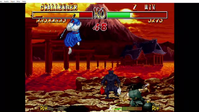 Samurai Shodown 2 Haomaru x Ukyo