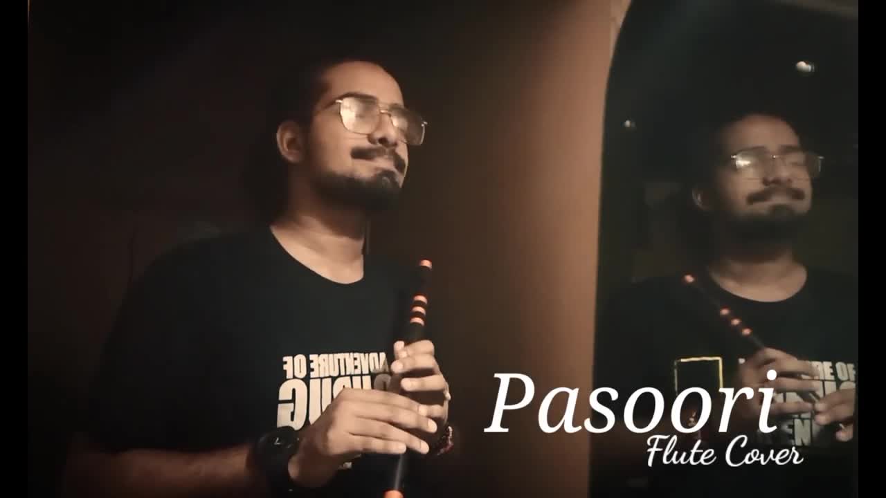 PASOORI | Coke Studio | Season 14 | Ali Sethi x Shae Gill | FLUTE COVER || HRIDAYJIT