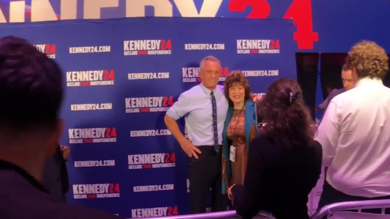 Robert F. Kennedy Jr., Independent POTUS candidate, in Las Vegas: Ballot-access rally meet 'n greet