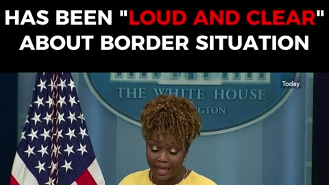 How on Earth has Joe Biden been "Loud and Clear" about the border.