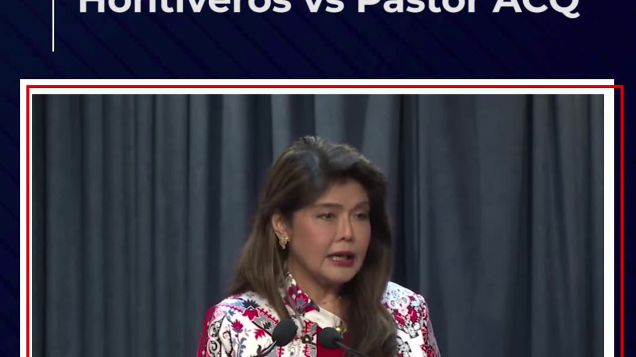 Sen. Imee Marcos, haharangin din ang arrest order ni Sen. Hontiveros vs Pastor ACQ