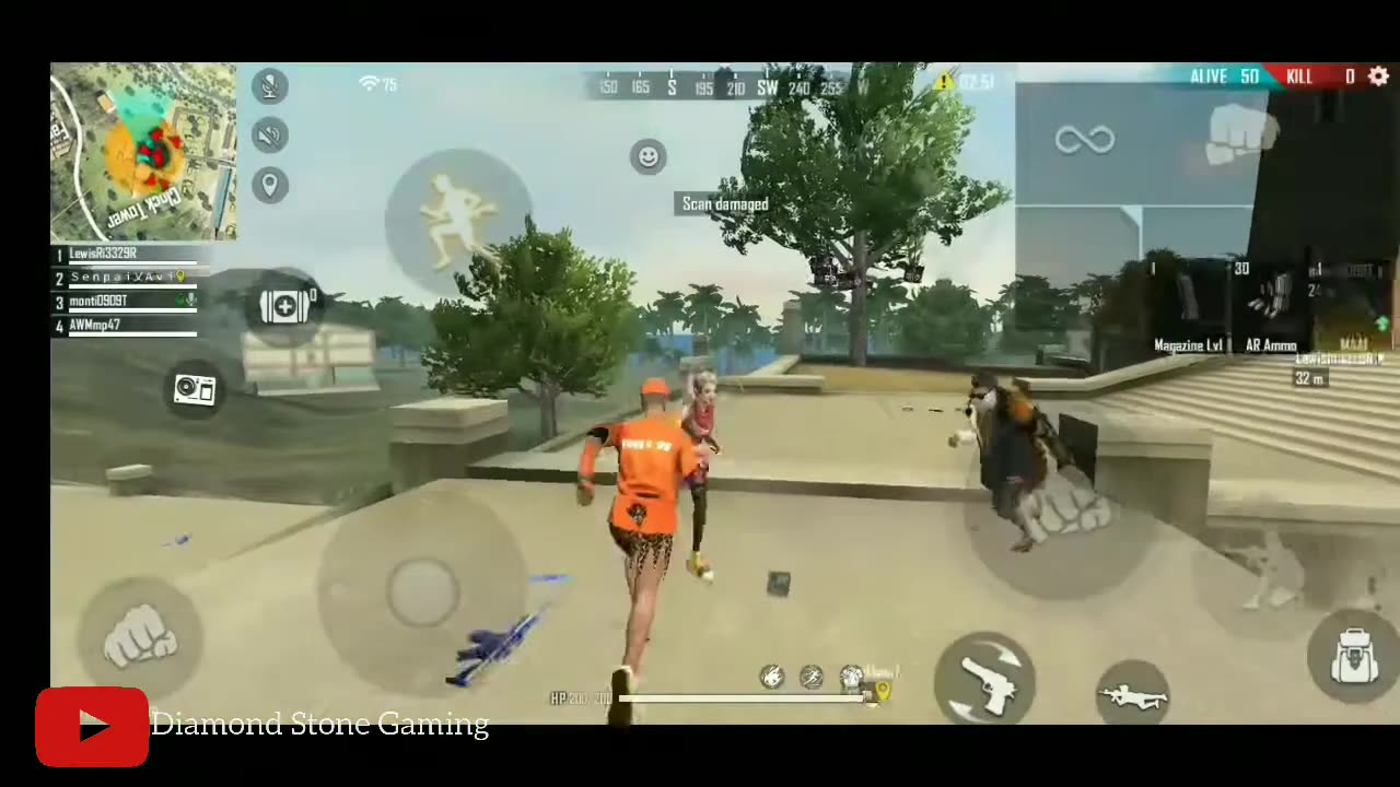 FREEFIRE FUNNY VIDEO | DIAMOND 129 views 3y ago STONE G...