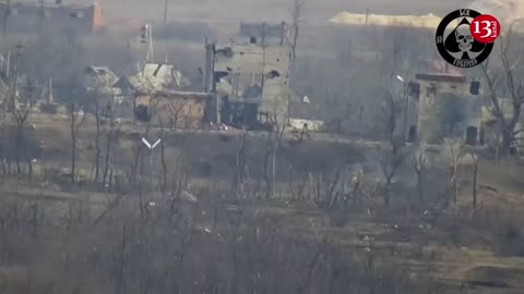 Russians entering a village in Donetsk are greeted with Ukrainian soldiers’ drones and grenades