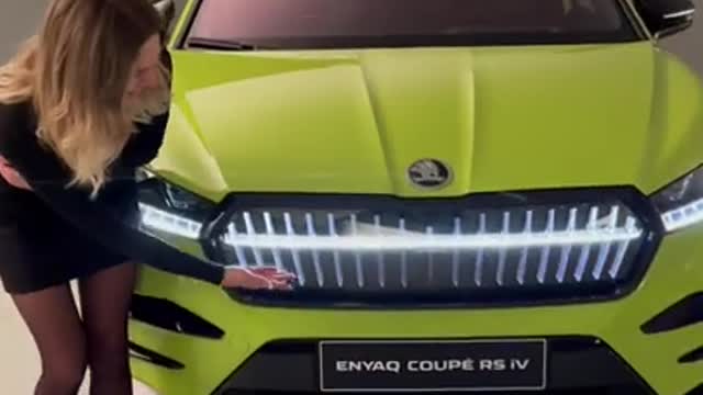 8_ OMG Take a look at THIS insane Skoda Enyaq Coupe RS iV light Shorts Jessicarmaniac Car.mp4