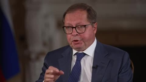 Just The News & John Solomon finally have the balls to interview the Russian Ambassador