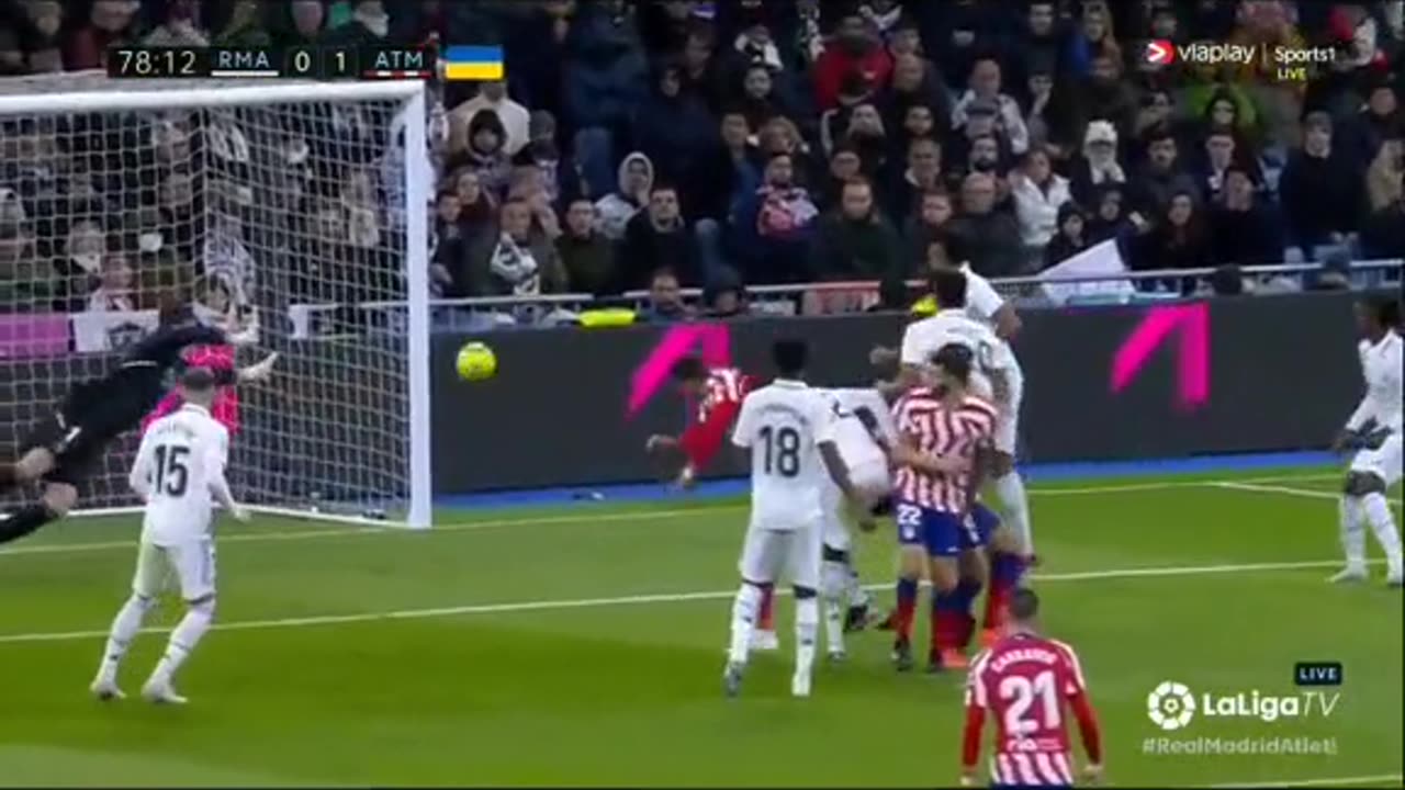 Atletico Madrid vs Real Madrid 1:1 Highlights