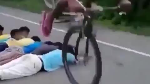 He Made the Jump At Least