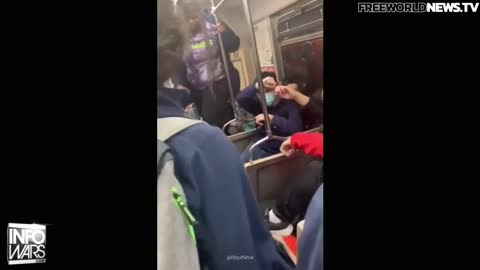 Shocking Footage of Violent Confrontation of High School Girls on Philadelphia Train