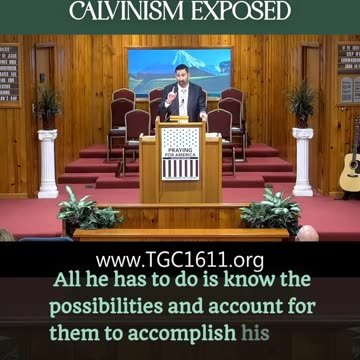 Calvin's god is a cheater (Calvinism Exposed)
