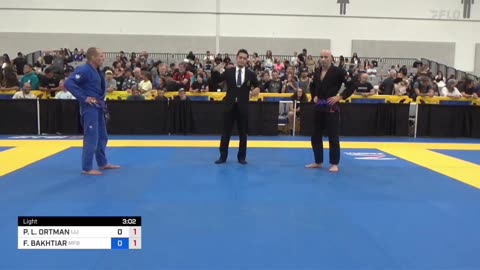 Patrick Ortman Vs Jason Rutherford - Camera #1 - IBJJF World Master 9/2/23