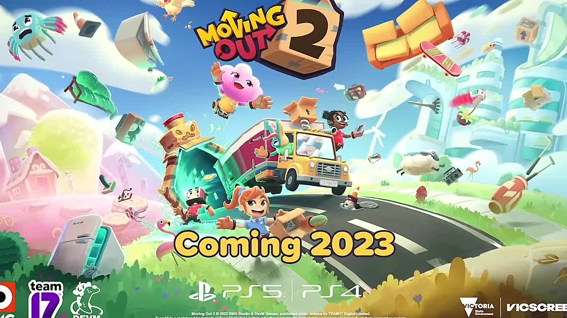 Moving Out 2 - Announcement Trailer PS5 & PS4 Games