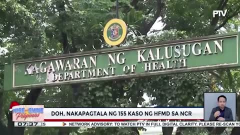 DOH, nakapagtala ng 155 kaso ng HFMD sa NCR