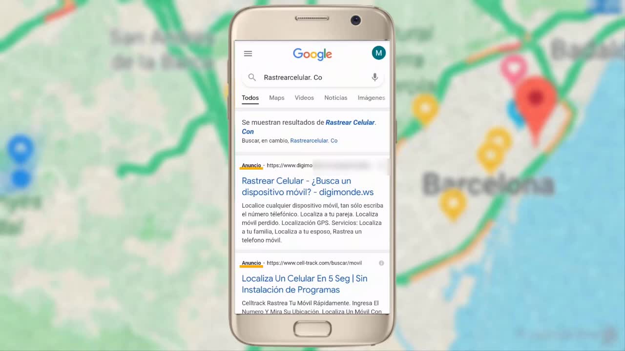 Como Rastrear un Teléfono Celular por GPS en Google Maps GRATIS