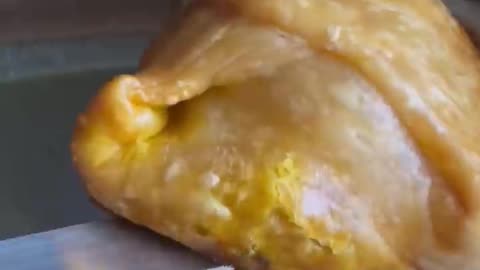 ASMR Crunchy Egg Puff #Shorts