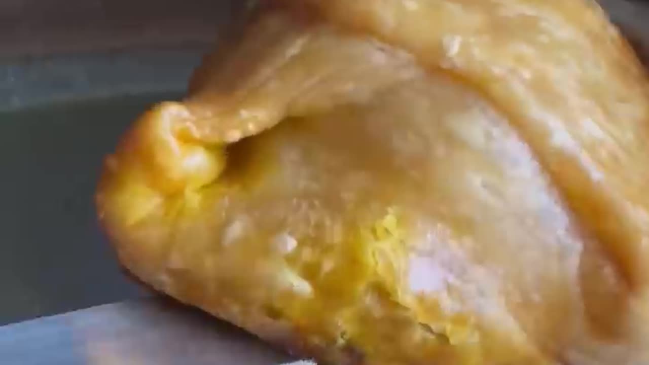ASMR Crunchy Egg Puff #Shorts