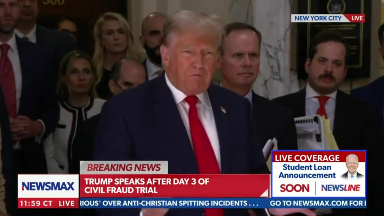 Donald J. Trump BLASTS The Disgusting Case Against Him