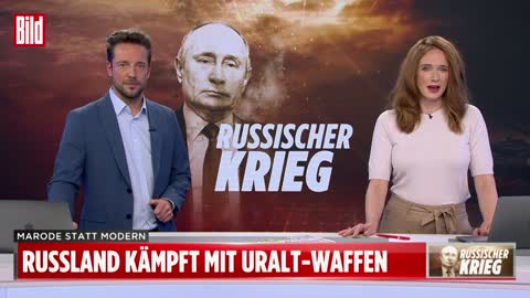 Russische Armee kämpft mit antiken Uralt-Waffen | Ukraine-Krieg