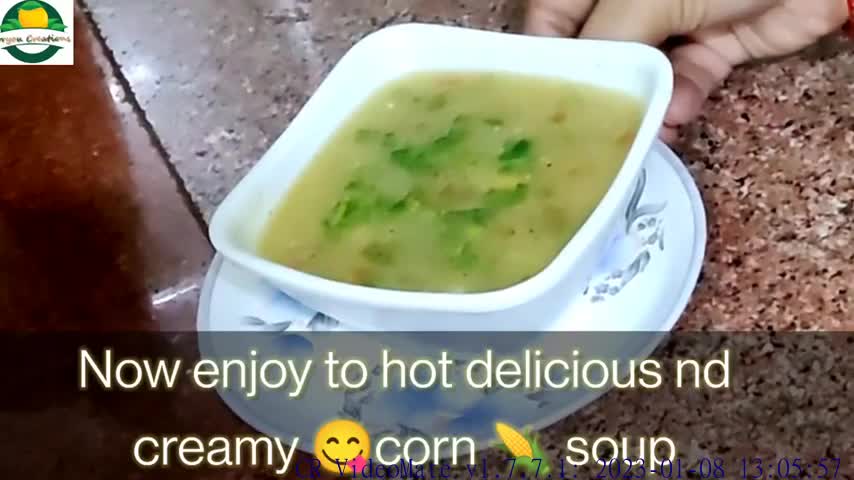 Sweet corn soup easy and healthy recipe घर पे बनाएँ होटेल जैसा स्वीट कॉर्न सूप foryoucreations2021