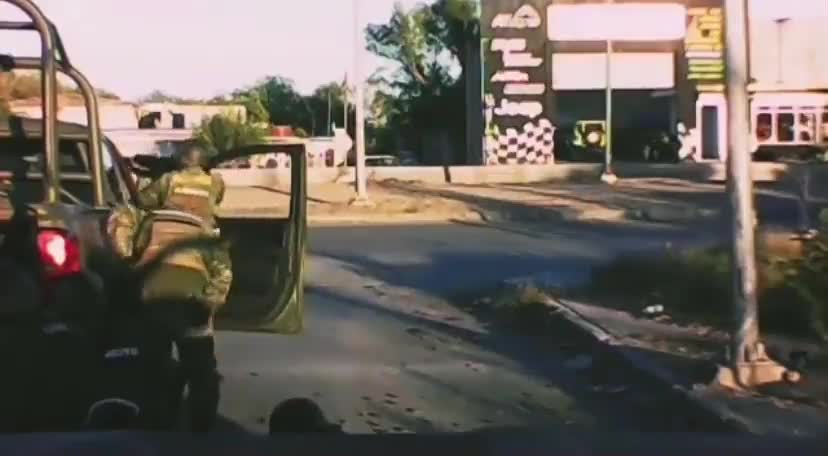Clash between Mexican army special forces and Sicarios