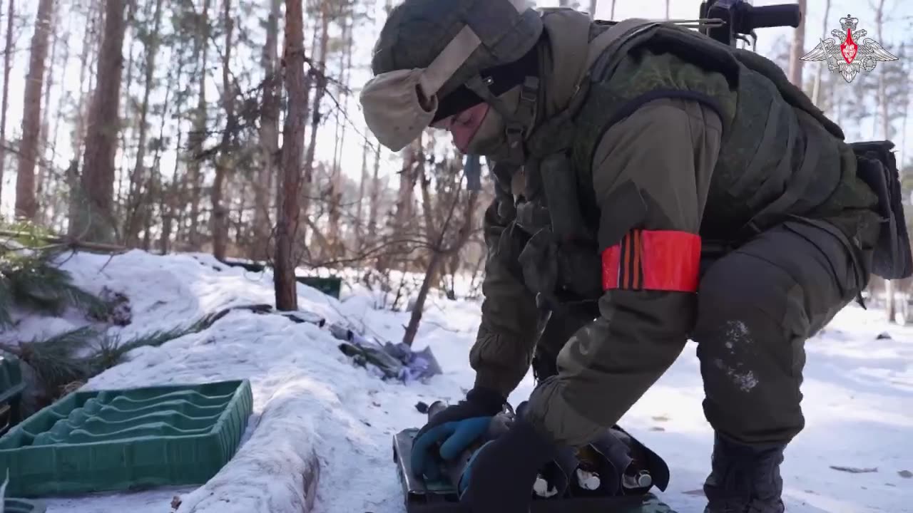 Airborne Troops' mortar crews within special military operation