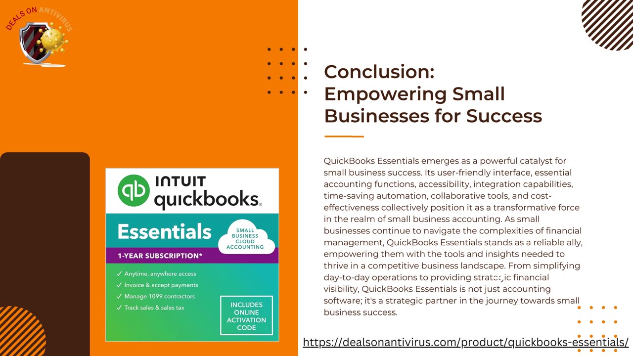 QuickBooks Essentials Small Business Accounting Software