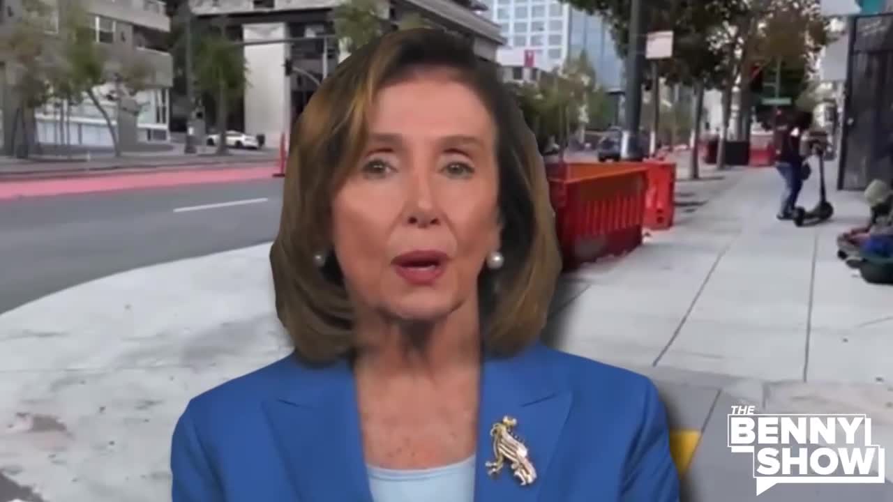 Nancy running again using the “Full House” backdrop?