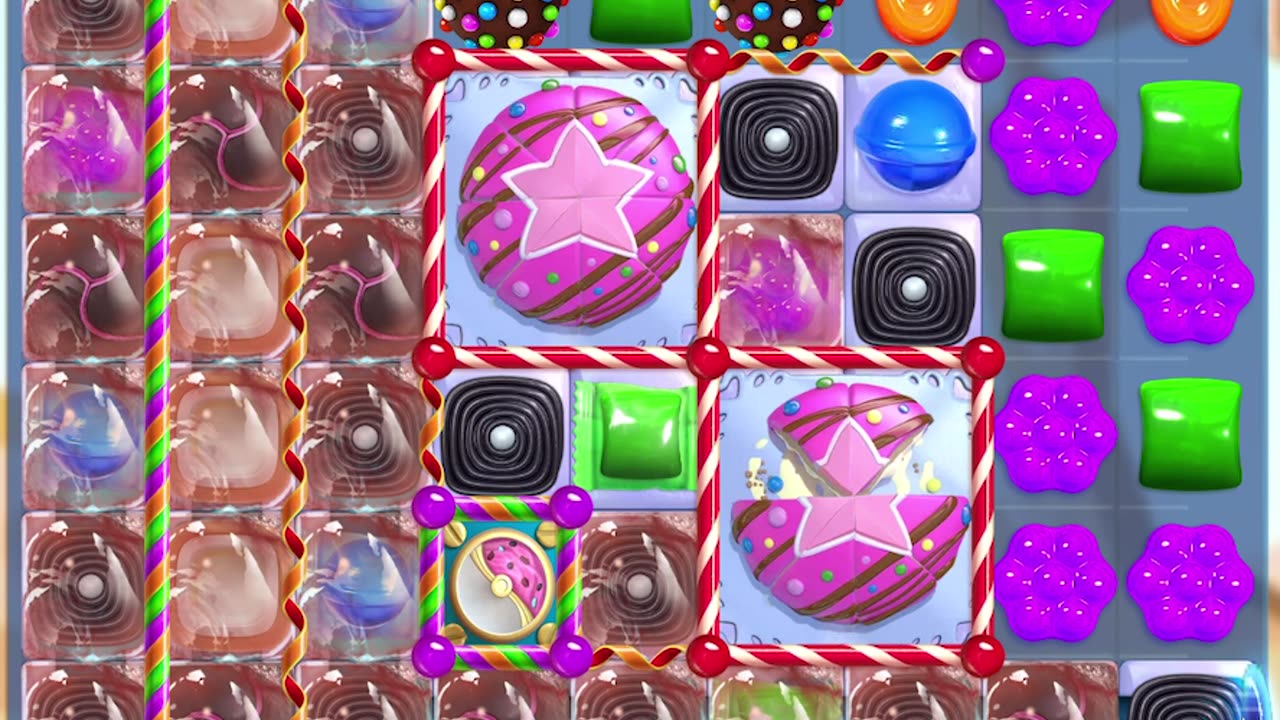 Candy Crush: 21/5 gameplay (level 6266)