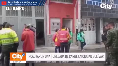 Incautaron una tonelada de carne que no cumplía con la cadena de frío | El Tiempo