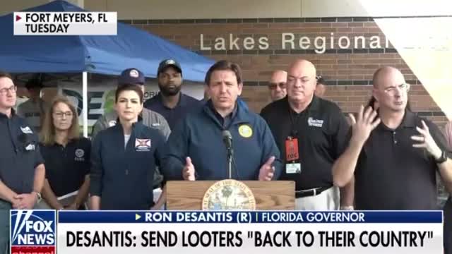 Gov. Desantis - 3 of The 4 Looters Arrested are _________! (do I really need to tell ya")