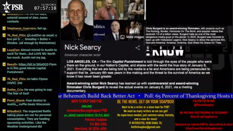 2021-11-26 07:00 EST - Patriots Soapbox AM: with LadyRWB , MykelJaye & DD