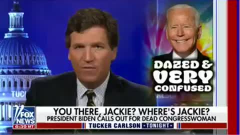 Tucker: Biden asks why congresswoman who passed away wasn’t at conference