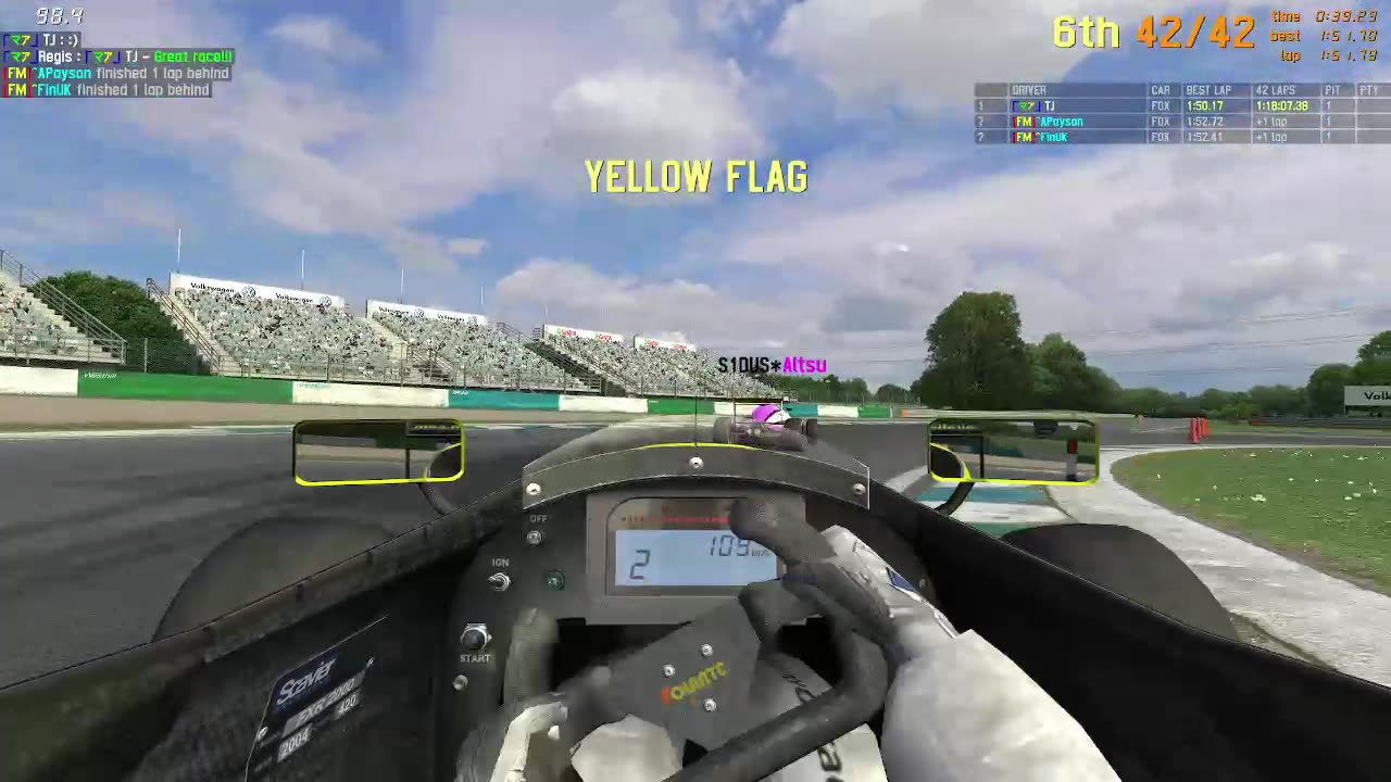 Live For Speed React fast