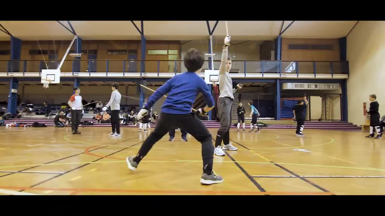 Savate boxe française, la canne de combat