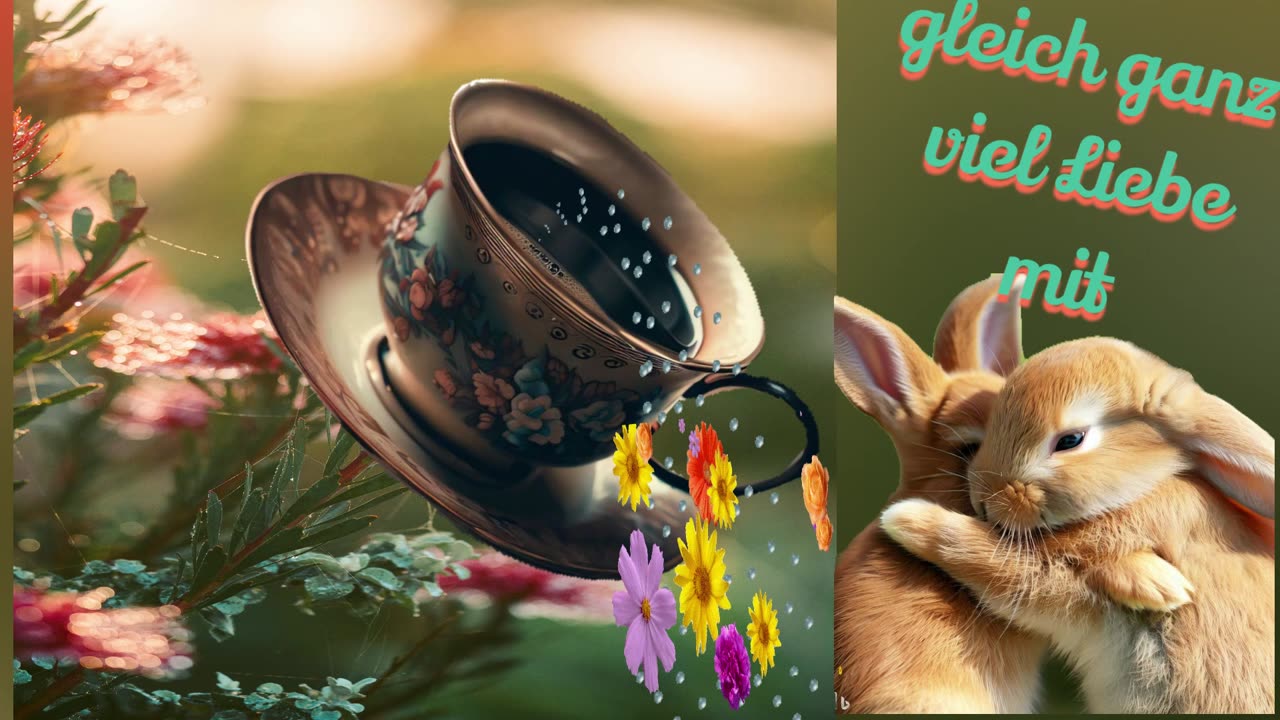 Morgengruß für Dich - ganz liebe Post für Dich 💖💗💓