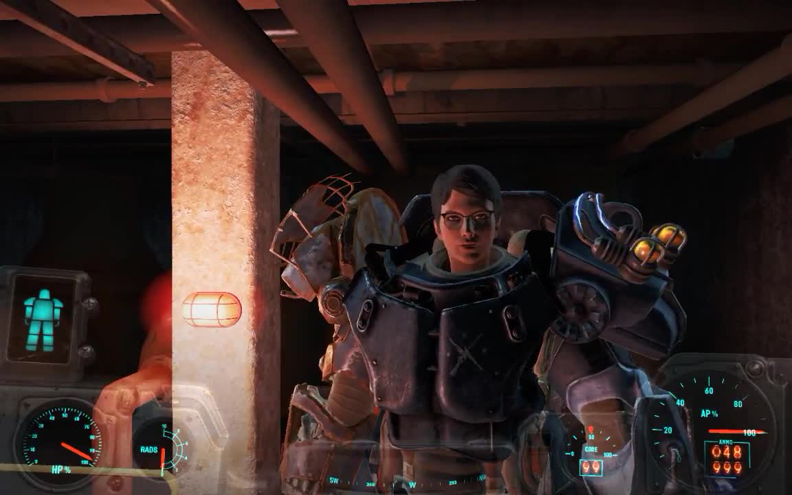fallout 4 part 15.1 or 16 I guess - an old video from an old save I forgot - hitting some gunners