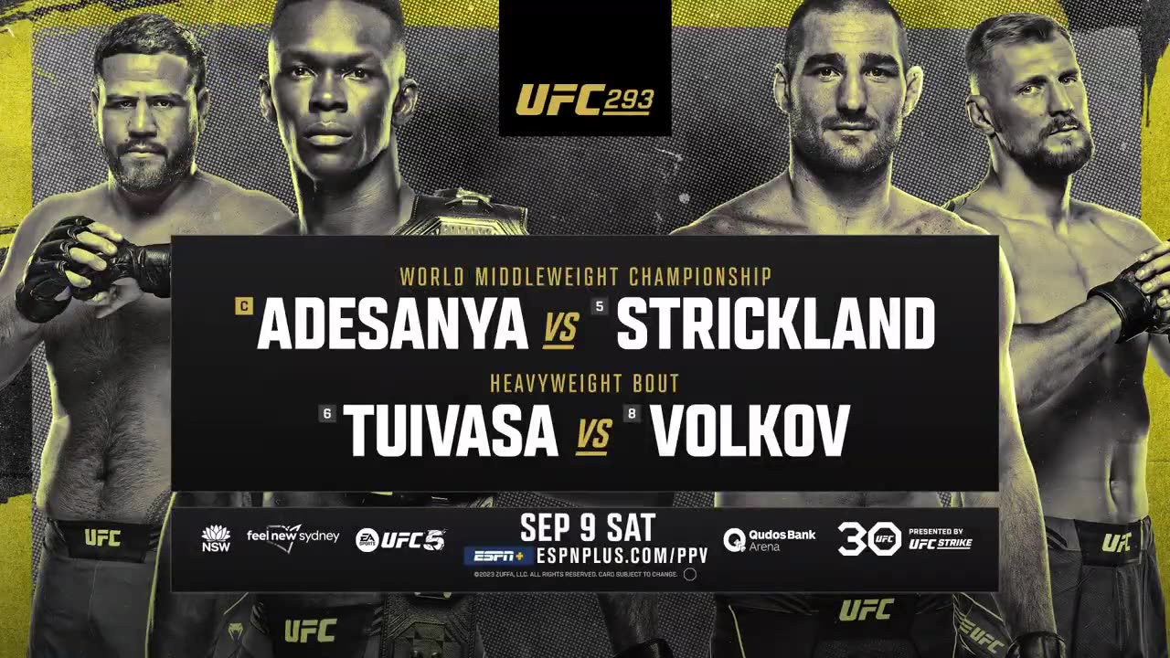 Israel Adesanya vs Alex Pereira 2 _ FREE FIGHT _ UFC 293