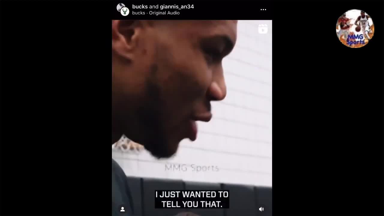 Giannis Antetokounmpo got EMOTIONAL while speaking to Allen Iverson at the NBA Top 75 Players Event!