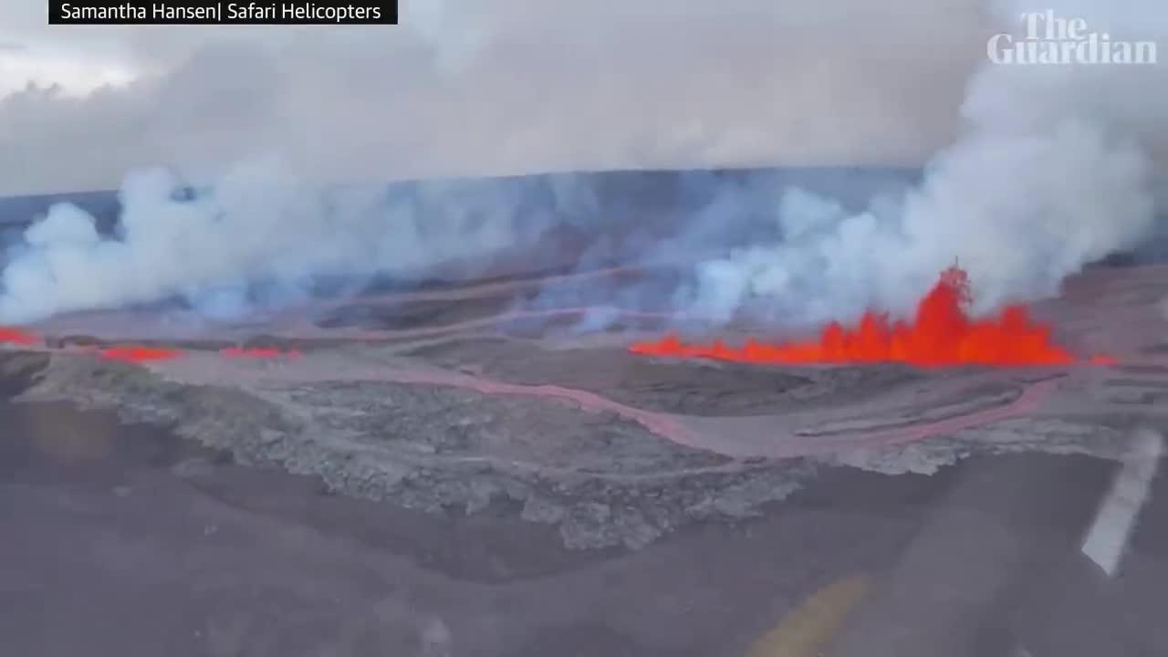 Mauna Loa_ World’s largest active volcano erupts for first time in 38 years