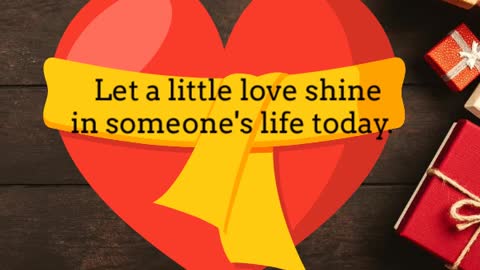 Give A Little Love