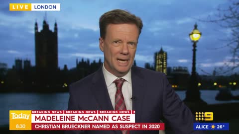 German man declared formal suspect in Madeleine McCann case | 9 News Australia