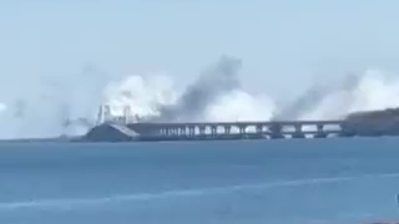 Drones And Missiles Attack On Crimean Bridge Repelled - 12 August 2023