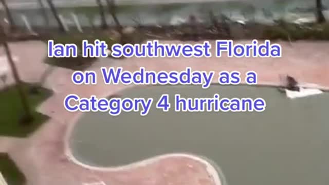 lan hit southwest Floridaon WednesdayasaCategory 4 hurricane