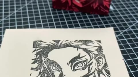 ASMR : demon slayer stamp