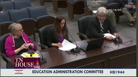 Graphic Content: Must See Tennessee Admin. Committee Hearing on Porn in Public School Libraries