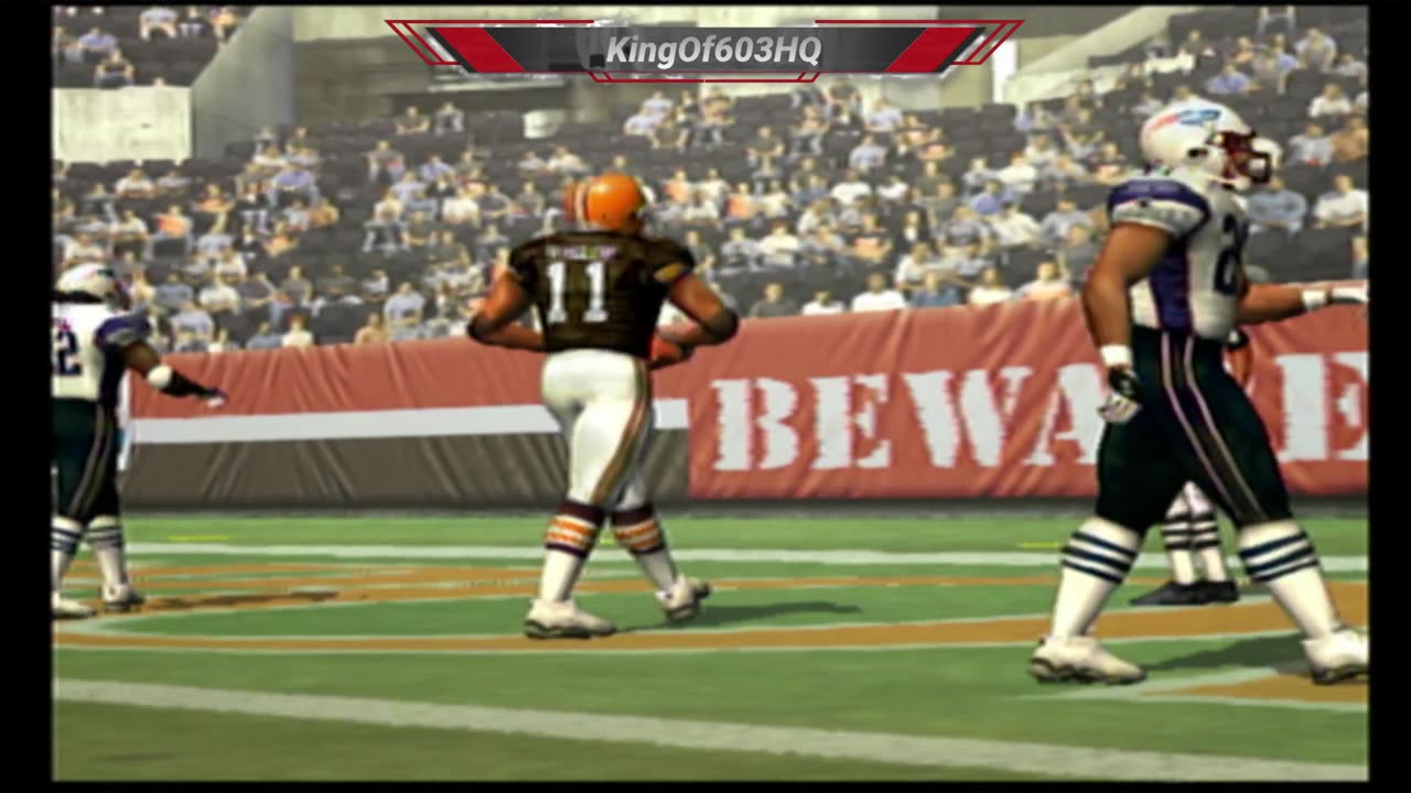 Madden NFL 2005 Franchise Year 1 Week 13 Patriots At Browns