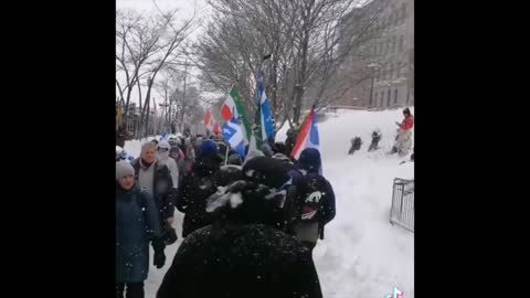 PEOPLE OF CANADA ARE STANDING UP FOR FREEDOM