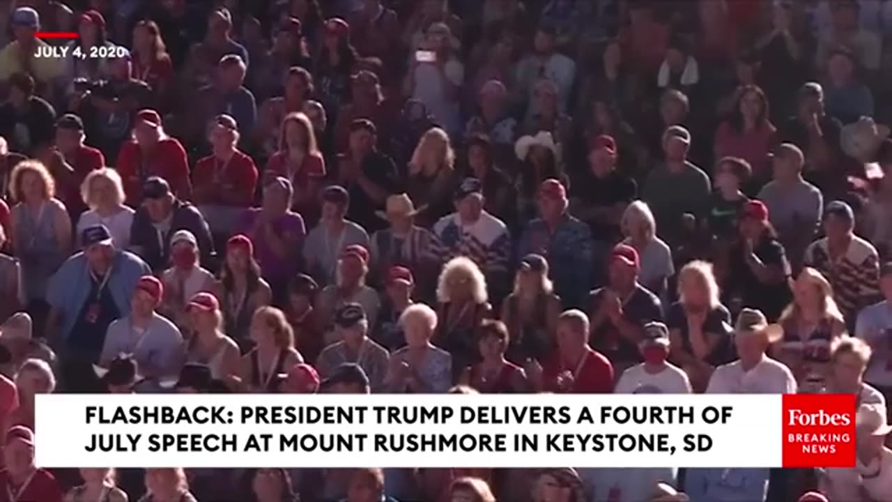 trump 4th of july speech 2025 revolutionary war