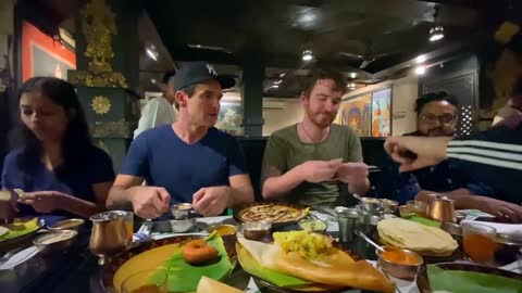 When american try indian food